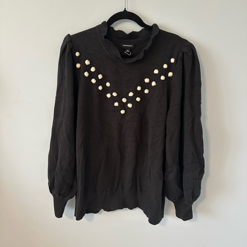 NWT Summersalt Balloon Sleeve Sweater
